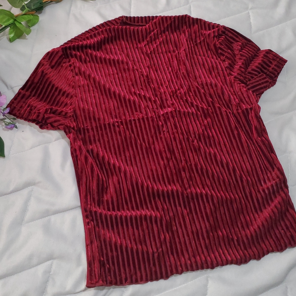 Shein Velvet Top